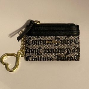 Brand New Monogram Juicy Couture Card Holder